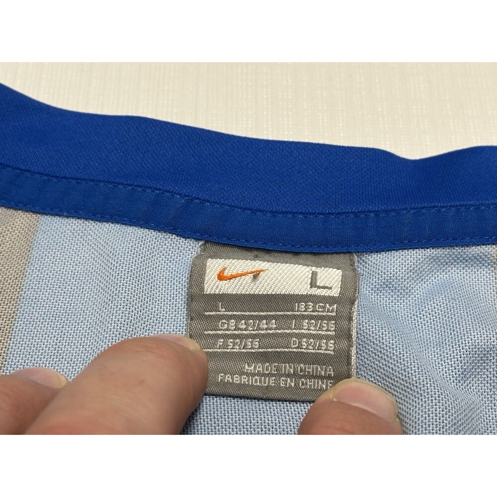 NikeFIT Inter Milan 2008-09 Home Soccer Jersey Size Large Black Blue 339842-490 - Picture 7 of 15